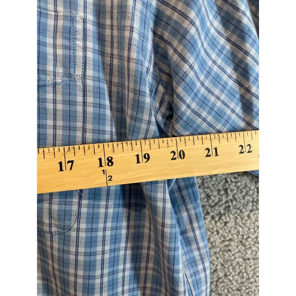 Ralph‎ Lauren Shirt Men's Size Large Multicolor Plaid Short Sleeve Button